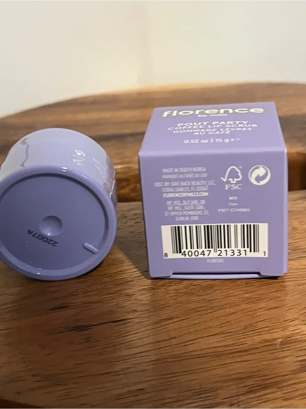Florence by Mills Built to Lash Black Mascara & Pout Party Coffee Lip Scrub
